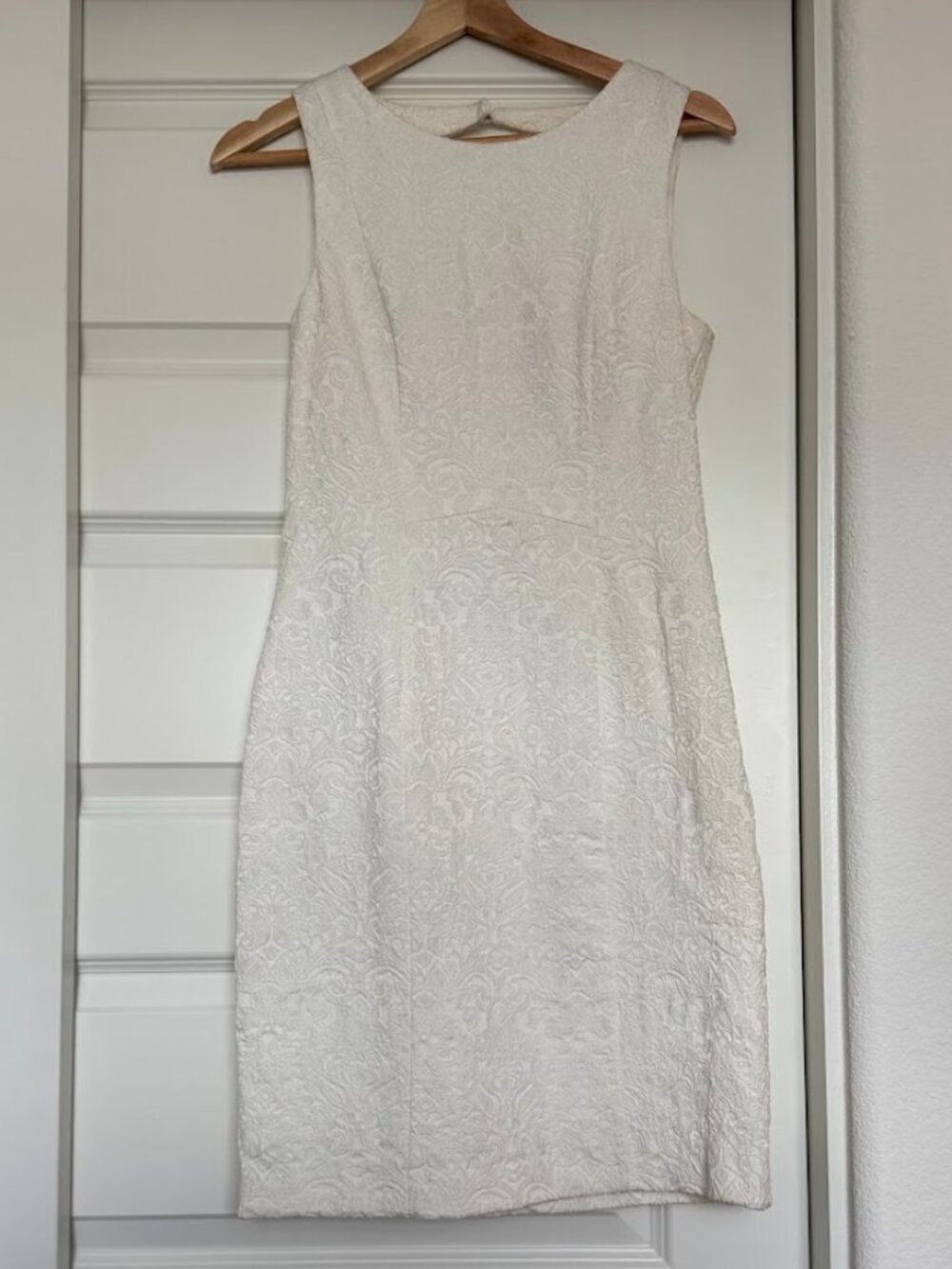 Brand New White Embroidered Dress
